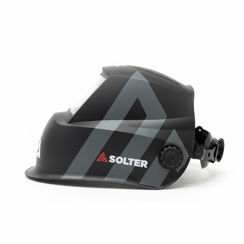 HELLMET R-05 BLACK LATERAL IZQUIERDO