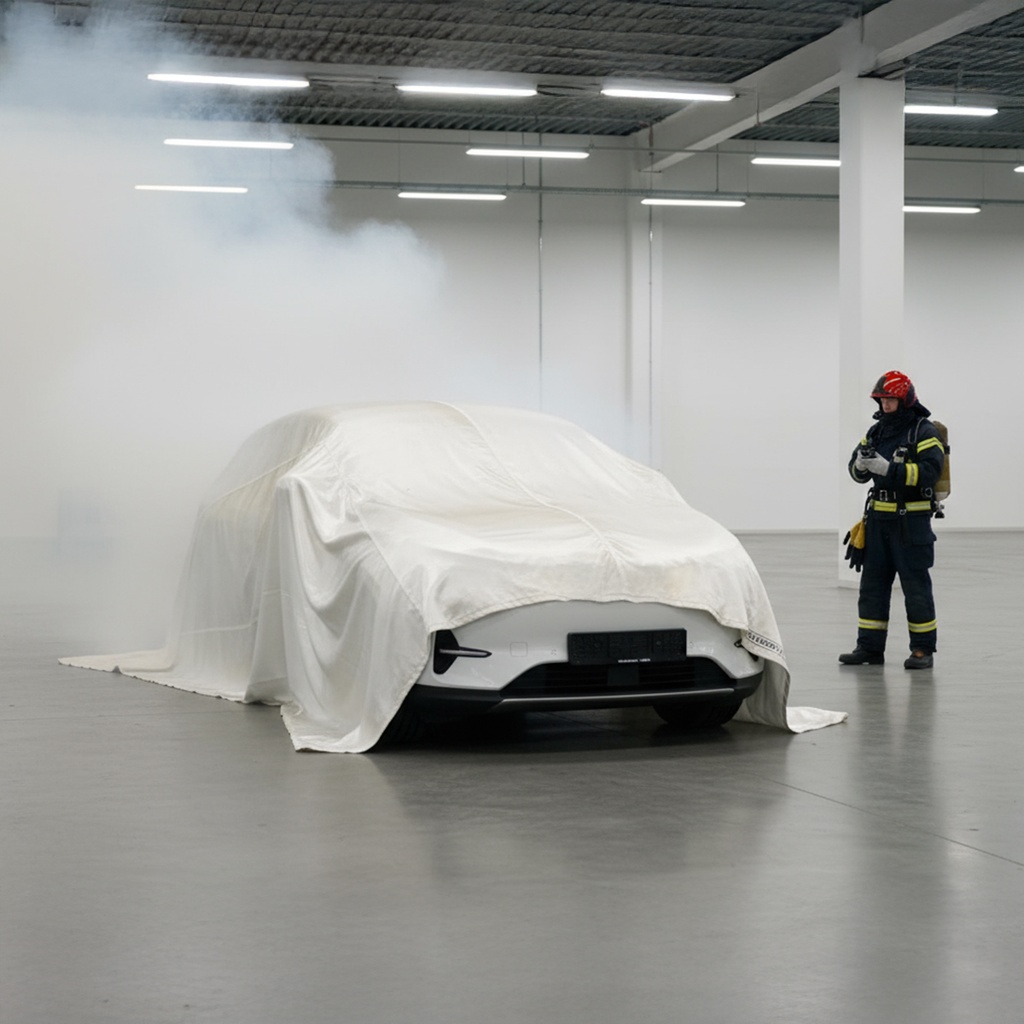 MANTA APAGA FUEGO PARA COCHE 6x8m