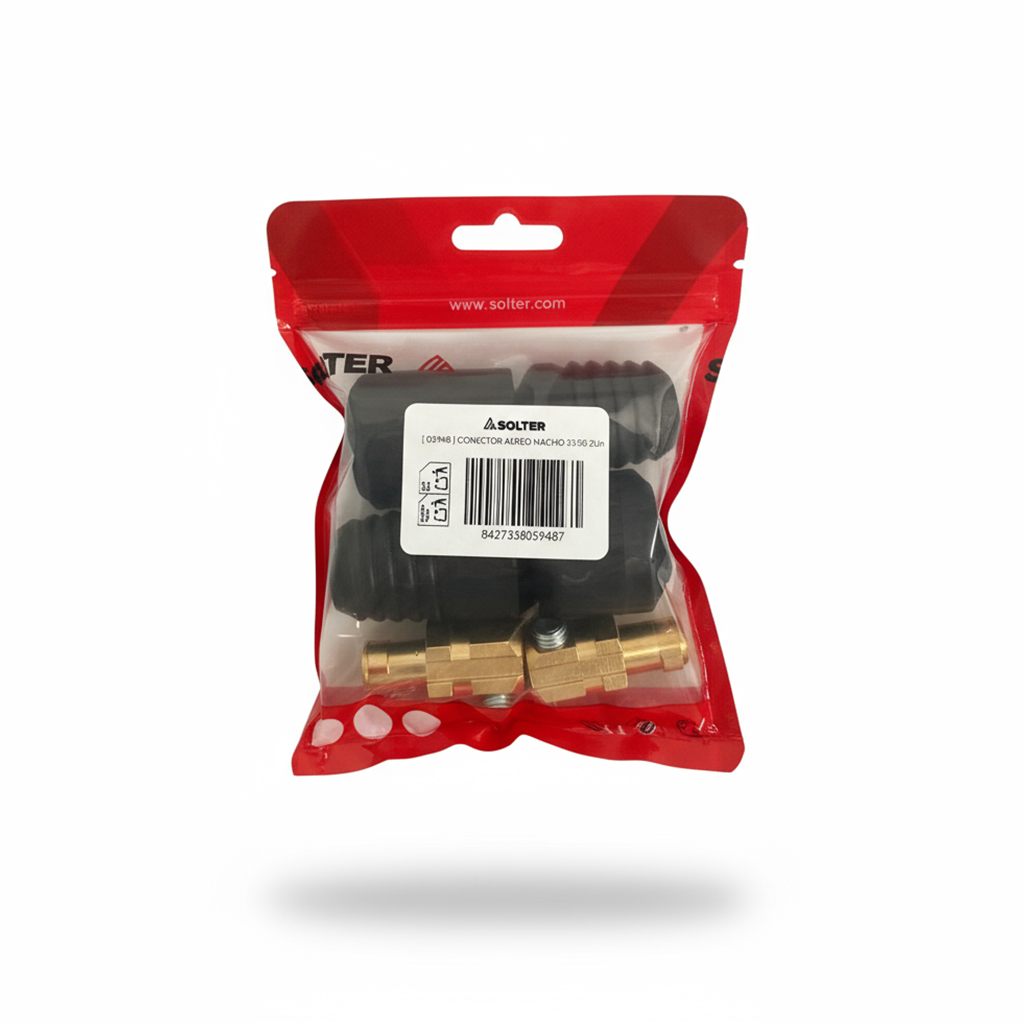 CONECTOR AEREO MACHO 35/50 2Un