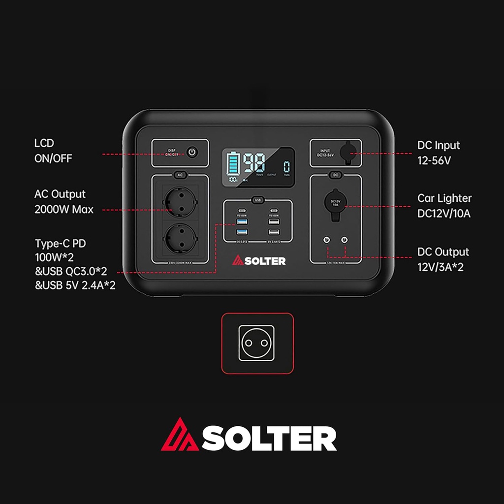 GENERADOR SOLAR ASTRO 1200