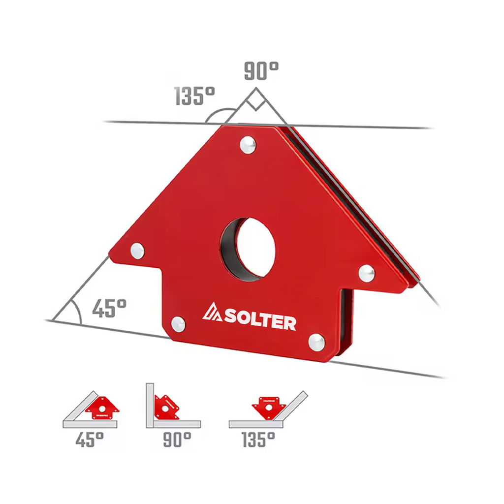 ESCUADRA MAGNET ECO 102x155x17mm 23Kg.