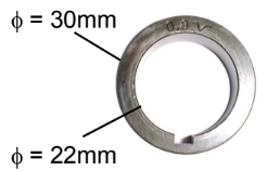 RODILLLO U 1,0-1,2mm 30x22mm