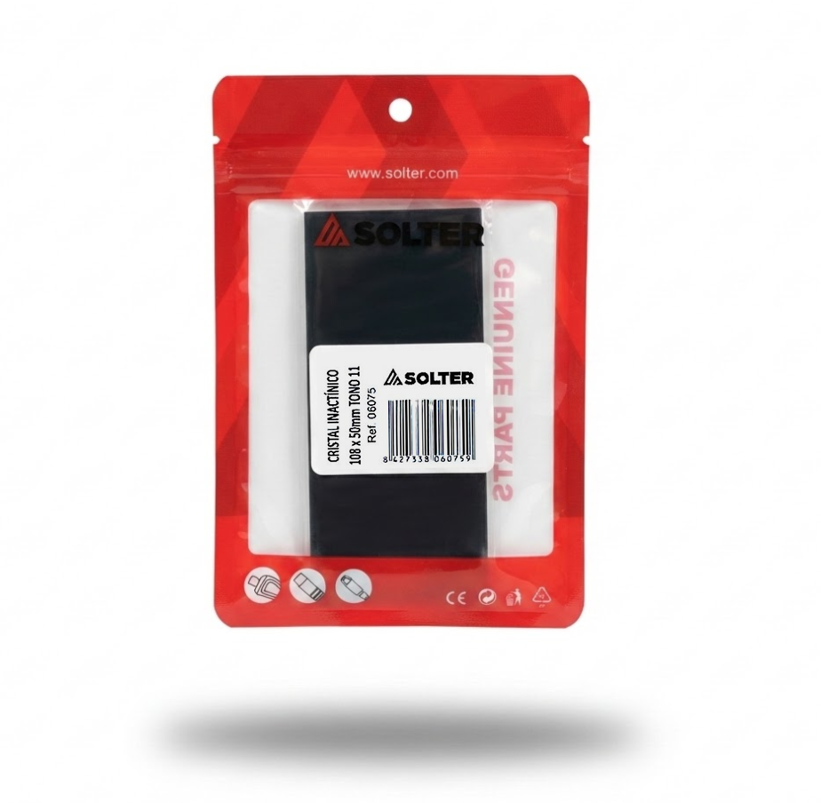 FILTER INACTINICO DIN 11 108x50mm (1Ud)