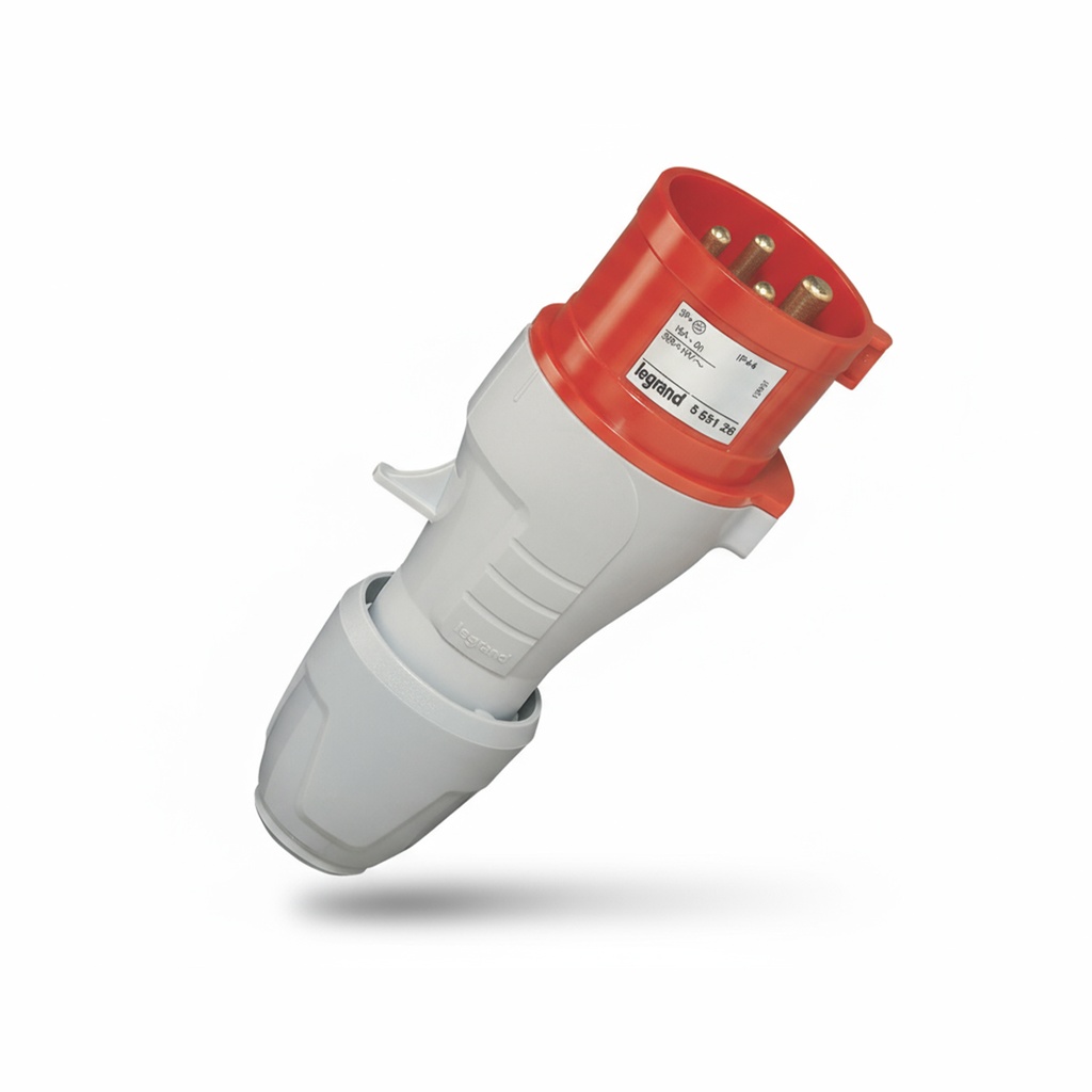 SOCKET PROT.32A 3P+T 380/400V