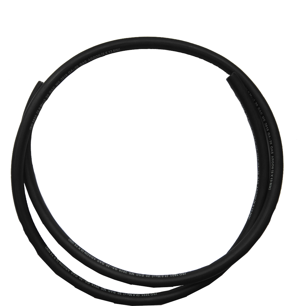 TUBO GAS NEGRO 6*12mmº