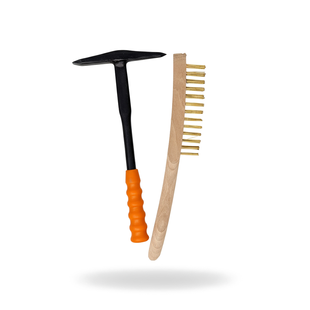 SET WELDING BRUSH + PICKAXE