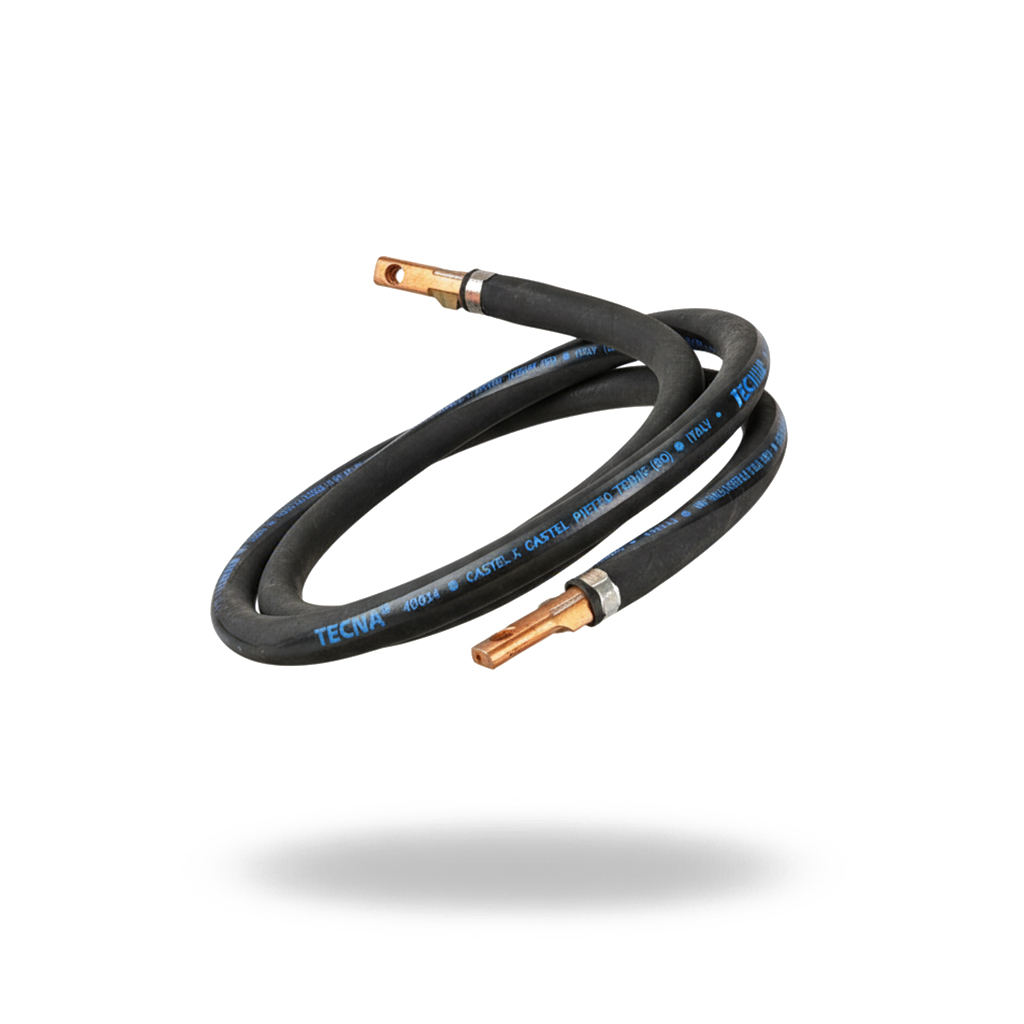 PAIR OF WATER COOLED CABLES 152mm2 L=2000mm