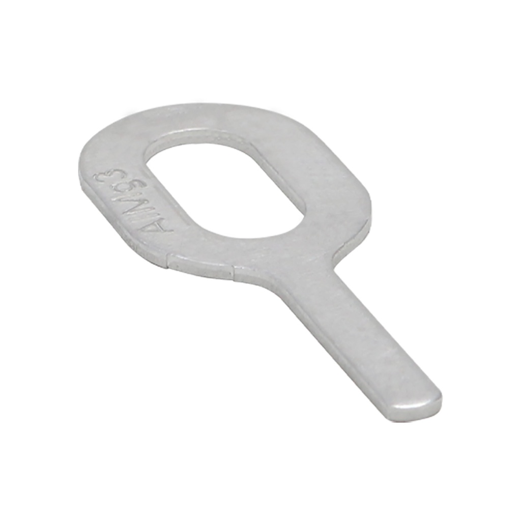 KIT 50 WASHERS WITH EYELETS AlMg3 - 1.5 mm