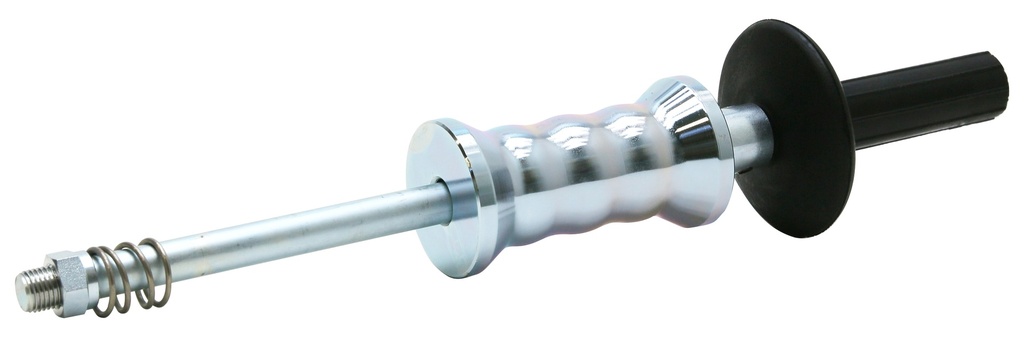 STEEL SLIDE HAMMER WITH BLACK HANDLE 0.5 kg (1 Unit)