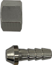 NUT 1/4 GAS + TUBE 6MM
