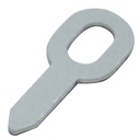 KIT 50 ARANDELAS CON OJALES DE ACERO - 1,5mm